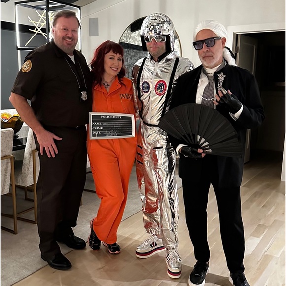 HALLOWEEN COSTUME- PRISON UNIFORM & accessories - Picture 2 of 13